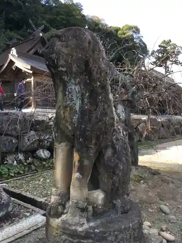 佐太神社の狛犬