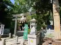 新田神社の鳥居