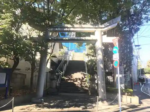 北谷稲荷神社の鳥居