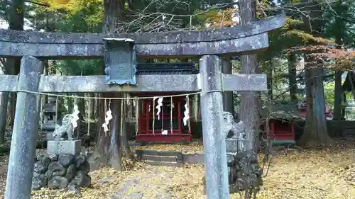 飛石八幡神社の鳥居