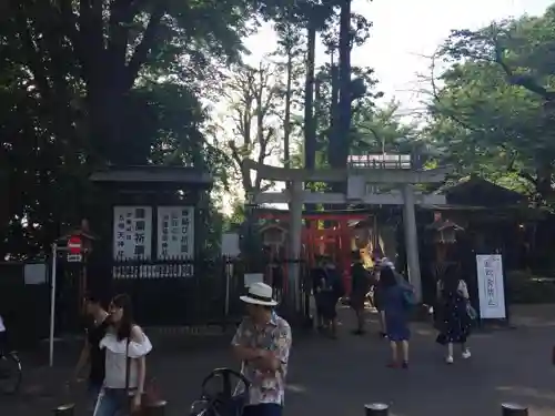 五條天神社の鳥居