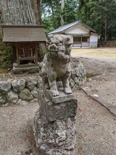 祖師野八幡宮の狛犬