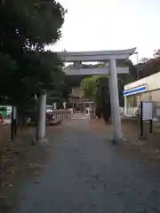 琵琶島神社の鳥居