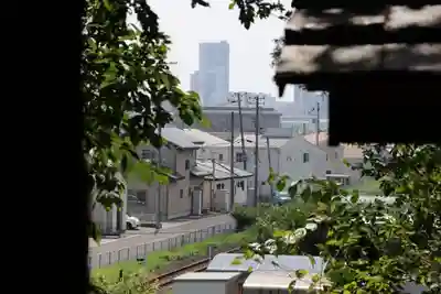 麓山神社の景色