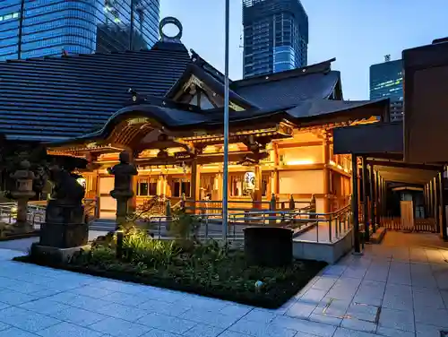 西久保八幡神社の本殿・本堂