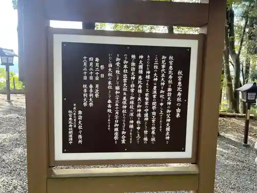諏訪大社下社秋宮(長野県)