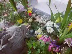 滑川神社 - 仕事と子どもの守り神の手水