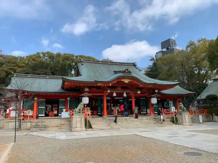 生田神社の本殿・本堂