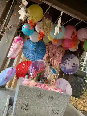 札幌諏訪神社の手水舎