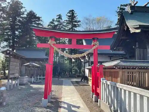 結城諏訪神社の鳥居