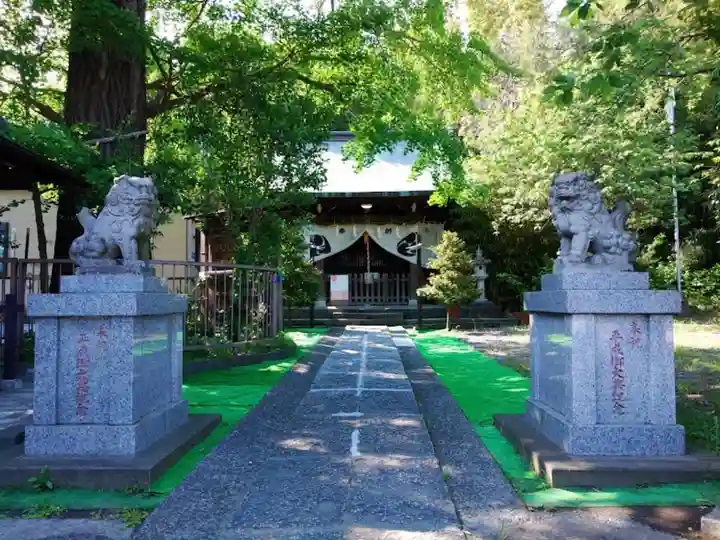 子之神社の狛犬