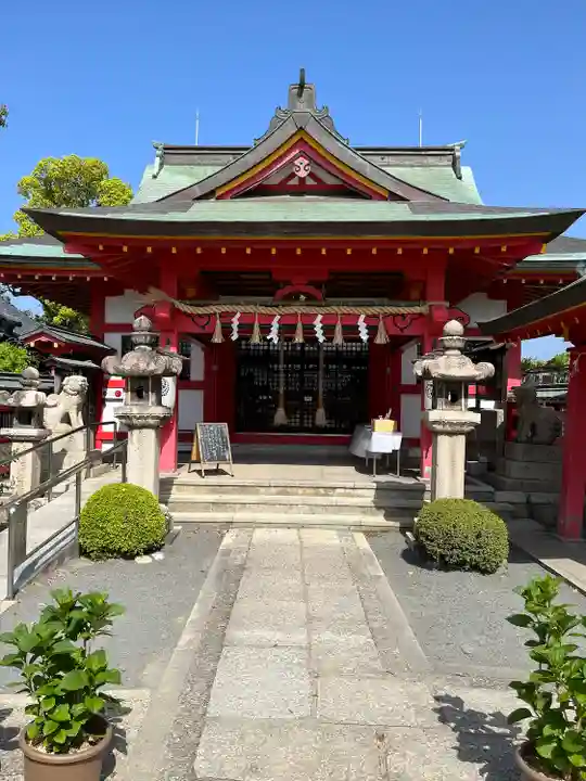 奈加美神社の本殿・本堂
