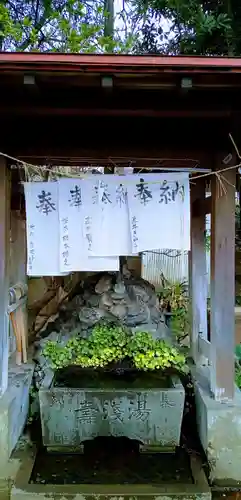 厳嶋神社の手水舎