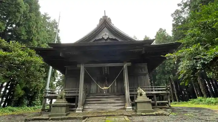 雷電神社の本殿・本堂