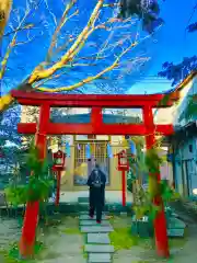 龍ケ崎八坂神社の鳥居