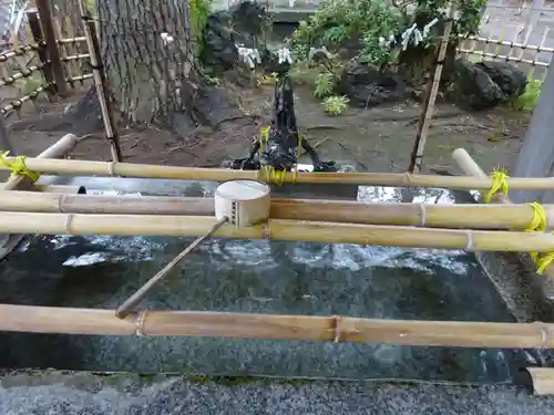 平塚三嶋神社の手水舎