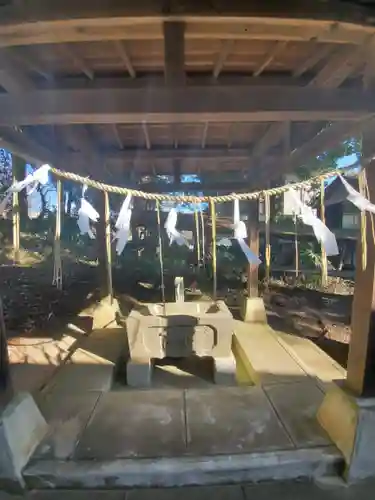 関東五社稲荷神社の手水舎