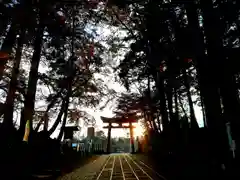 富士山東口本宮 冨士浅間神社の鳥居