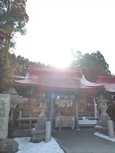 金蛇水神社の本殿