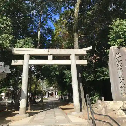 阿比太神社の鳥居