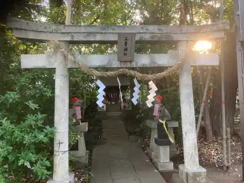西堀氷川神社(埼玉県)
