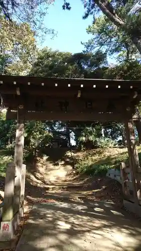 春日神社の山門