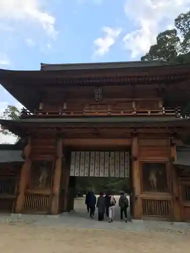 大山祇神社の山門・神門