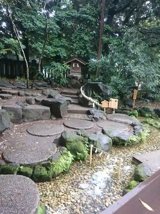 川越氷川神社の庭園