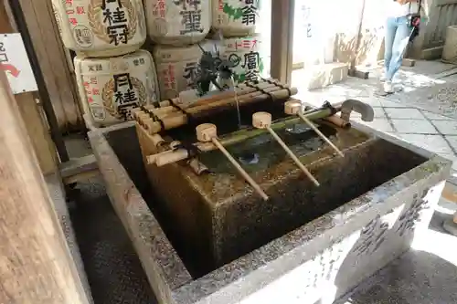 錦天満宮の手水舎