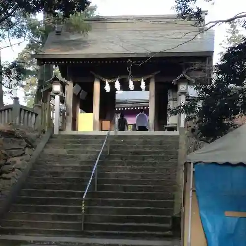 唐澤山神社の山門