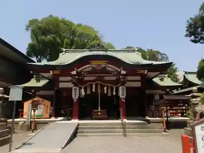 開口神社の本殿・本堂