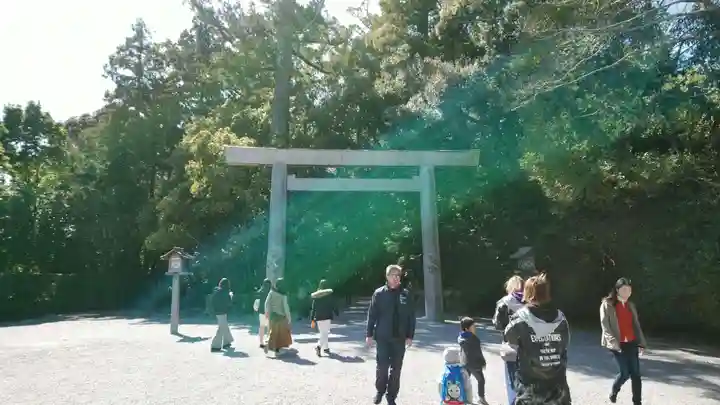 伊勢神宮外宮(豊受大神宮)の鳥居