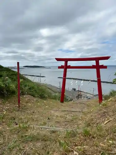 大澗稲荷神社の鳥居