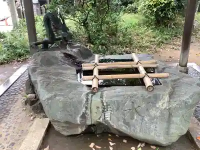 東栄八幡社の手水舎