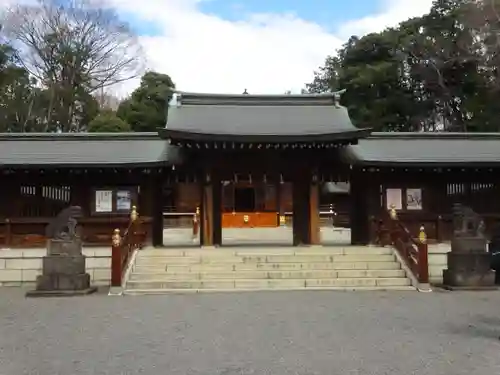 井草八幡宮の山門