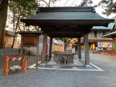 静岡浅間神社の手水舎