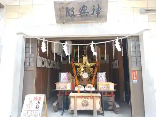 湯倉神社のお祭り