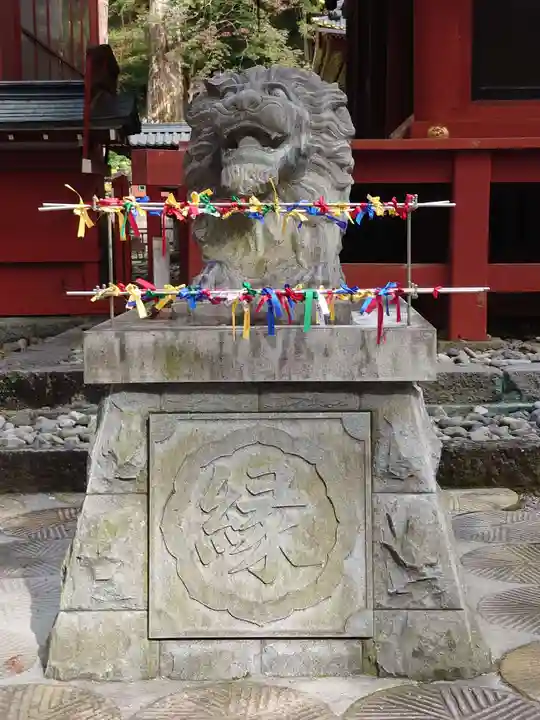 日光二荒山神社の狛犬