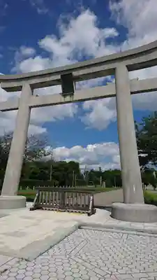 鶴谷八幡宮の鳥居