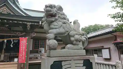 熊野神社の狛犬