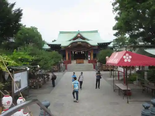 亀戸天神社の本殿・本堂