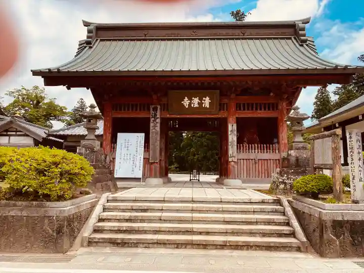清澄寺の山門・神門