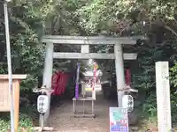 村屋坐弥冨都比売神社の鳥居