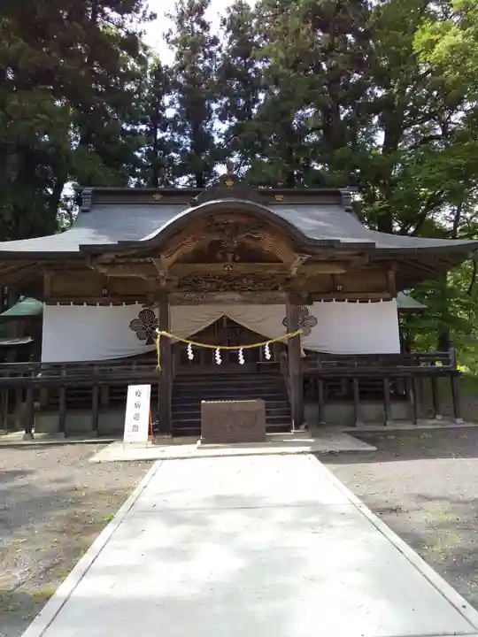 小川神社の本殿・本堂