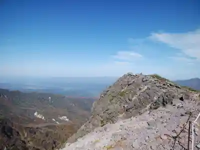 祠（大雪神社奥の院）の景色