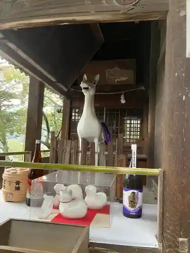 吉備津神社の像