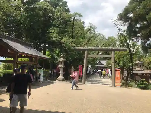 眞田神社の鳥居