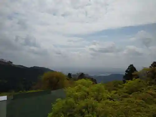 大山阿夫利神社の景色