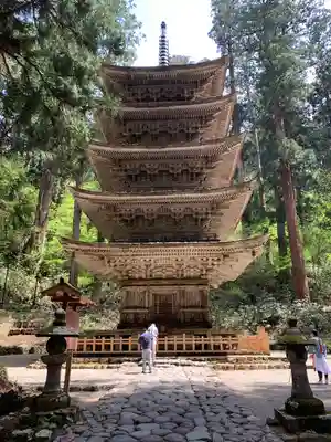 羽黒山五重塔(出羽三山神社)(山形県)