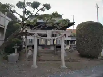 日之出八幡宮の鳥居